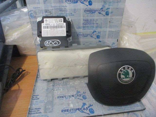 Kit de airbags SKODA Fabia II Hatchback (542, 5J)