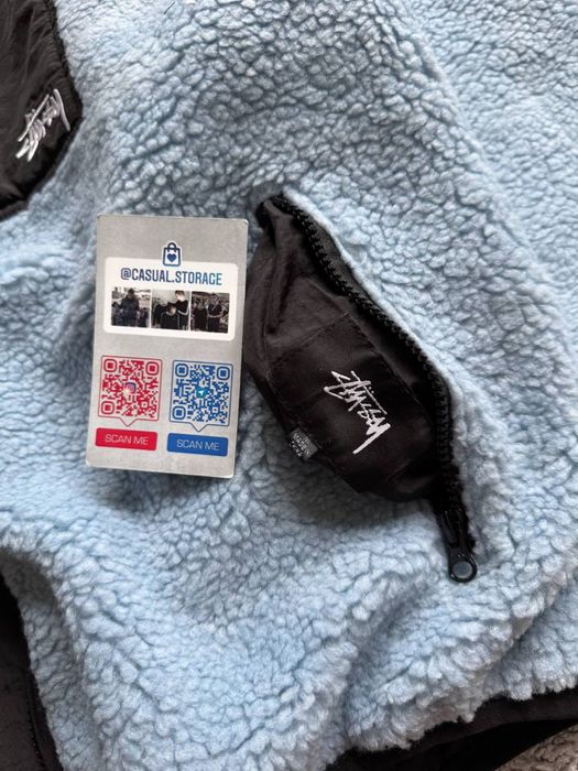 Шерпа Stussy (куртка двухсторонняя)