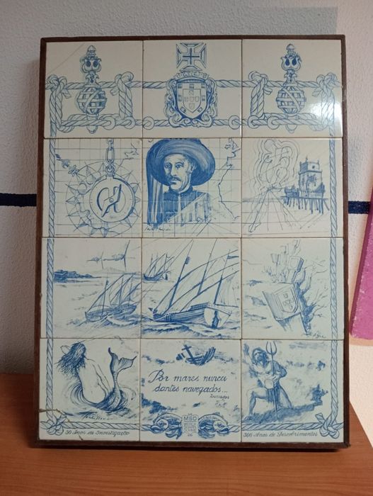 Painel azulejos - Descobrimentos Portugueses