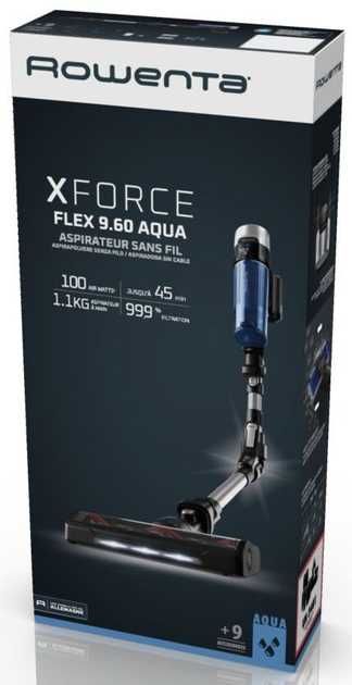 Акумуляторний пилосос Rowenta X-Force Flex 9.60 Aqua Allergy RH20C0WO
