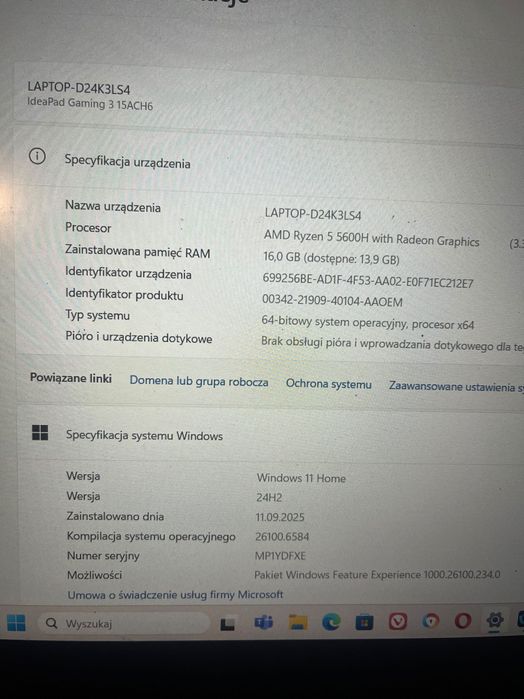 Laptop Ideapad Gaming