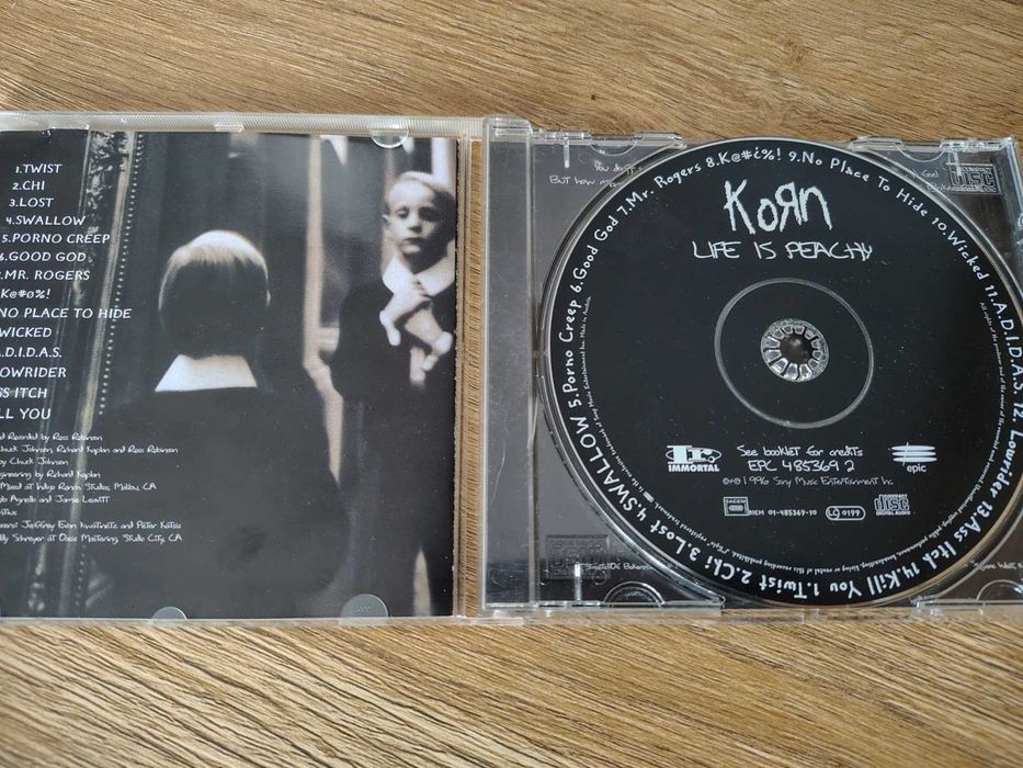 Korn life is peachy cd