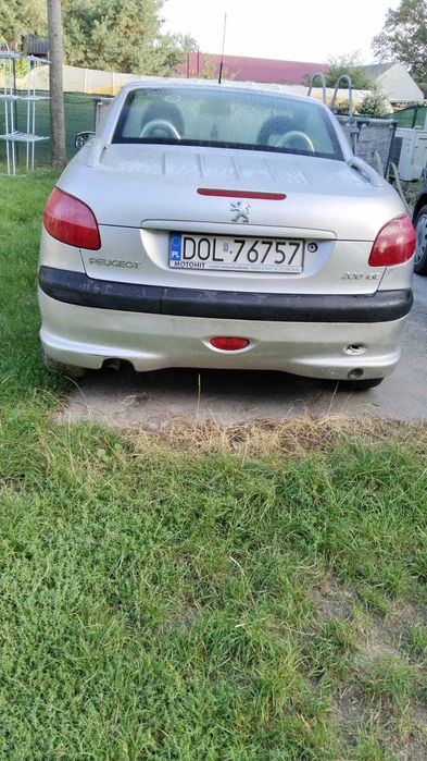 Peugeot 206 CC 1.6 + LPG | Bardzo Ekonomiczny | Kabriolet za grosze!