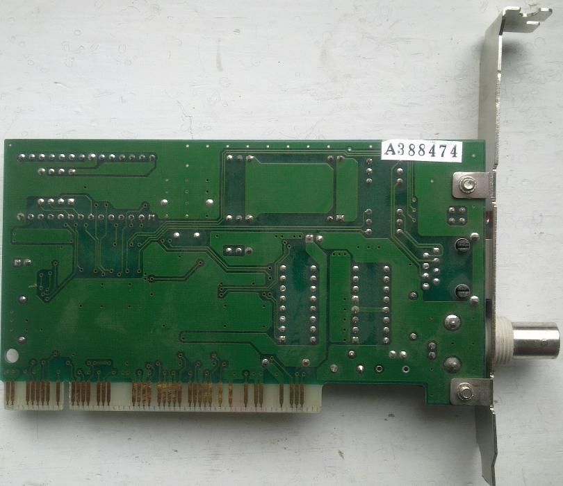 Сетевая карточка TE-2029P, на витую пару, коаксиал, шина PCI