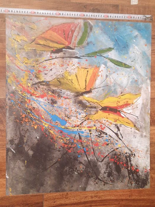 Картина "Цвета", художник И. Гусаков. 2016 год.