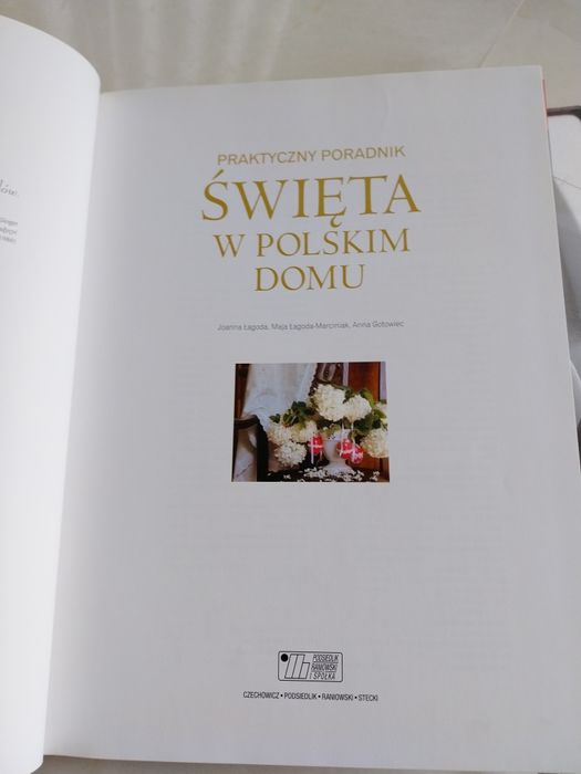 Zestaw Książka Święta w Polskim Domu i łopatka