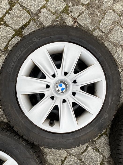Nowe Koła Felgi stalowe 5x120 Bmw seria e90 1 2 3 Opony 205/55 r16