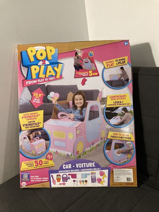 Pop2Play Carro Rosa da Concentra novo