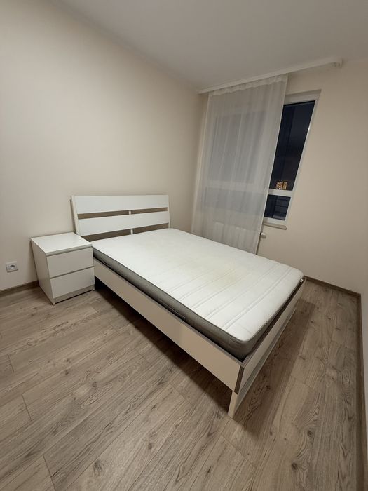 Lozko IKEA z materacem na sprzedaż