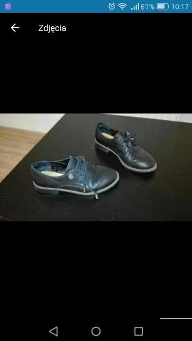 Ryłko damskie półbuty - rozmiar 33,5 używane