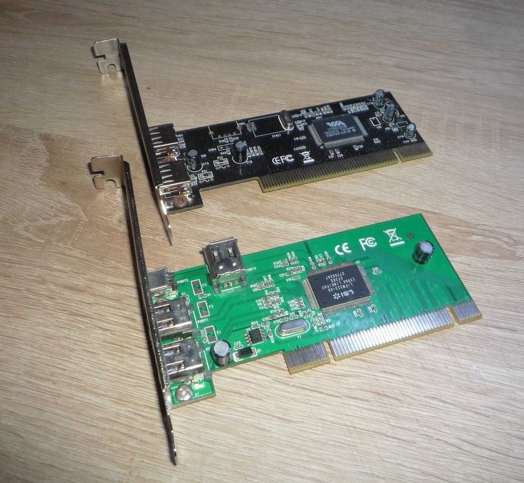 платы 4 шт. usb 2 шт. + Fire-wire 2шт