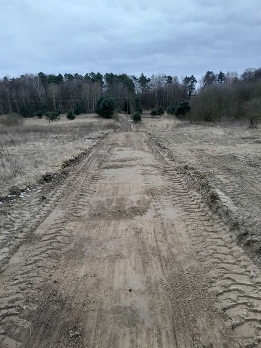 Usługi koparko-ładowarką, minikoparką.Transport