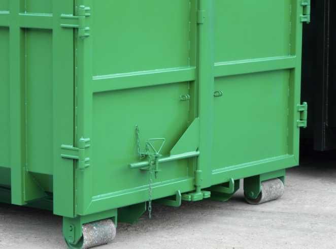 Kontener kp36 hakowy na złom