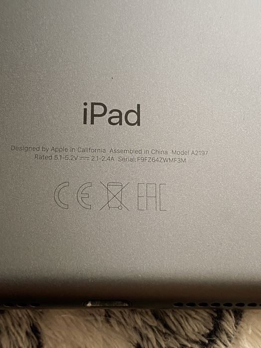iPad a2197 Gen. 7 32GB