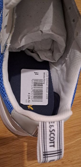 Tenis marca Lyle & Scott ( Novo) Tam 36,5