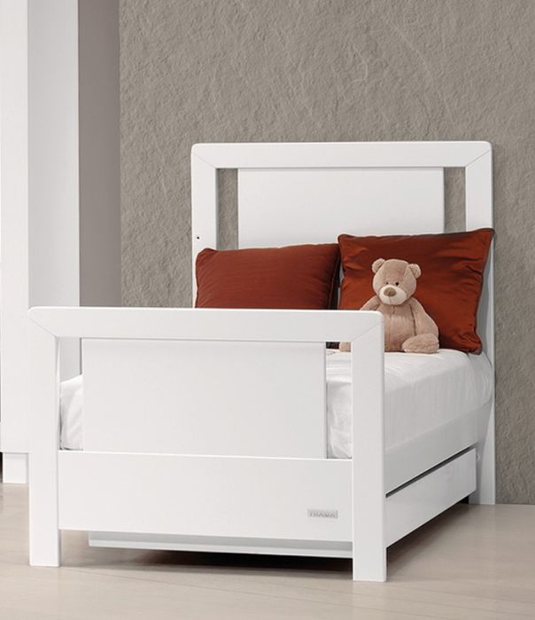 Berço Evolutivo Trama Inova com colchao molas coco e latex