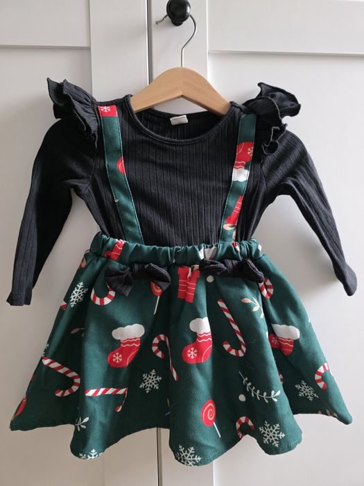 Sukienka świąteczna Rozmiar 80-86