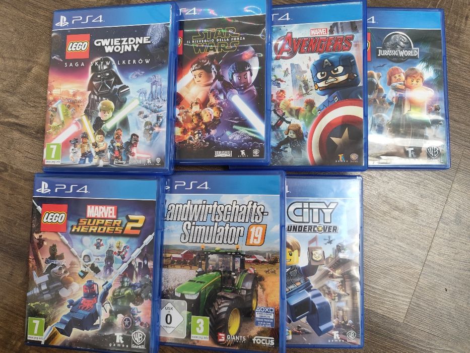 zestaw gier PlayStation 4