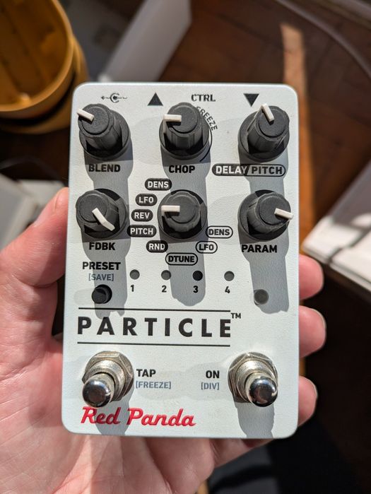 Pedal granular Red Panda Particle v2