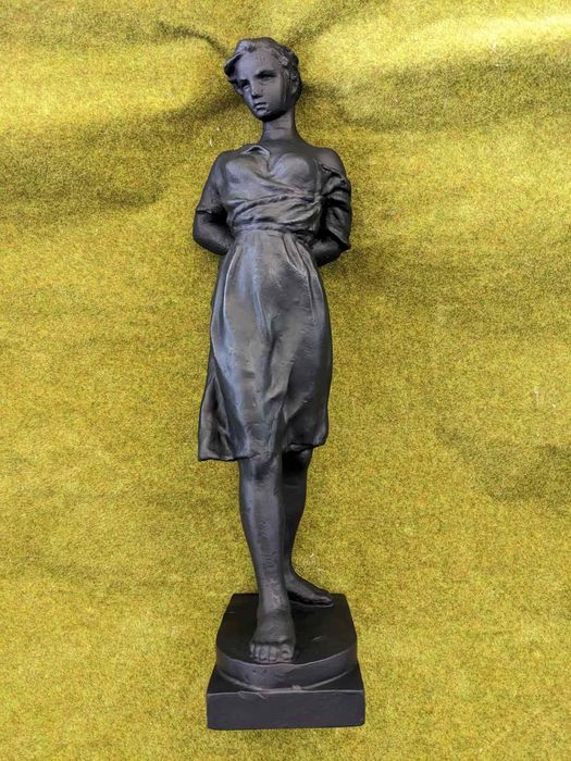 Прощание казачки статуэтка чугунная редкость Касли Куса