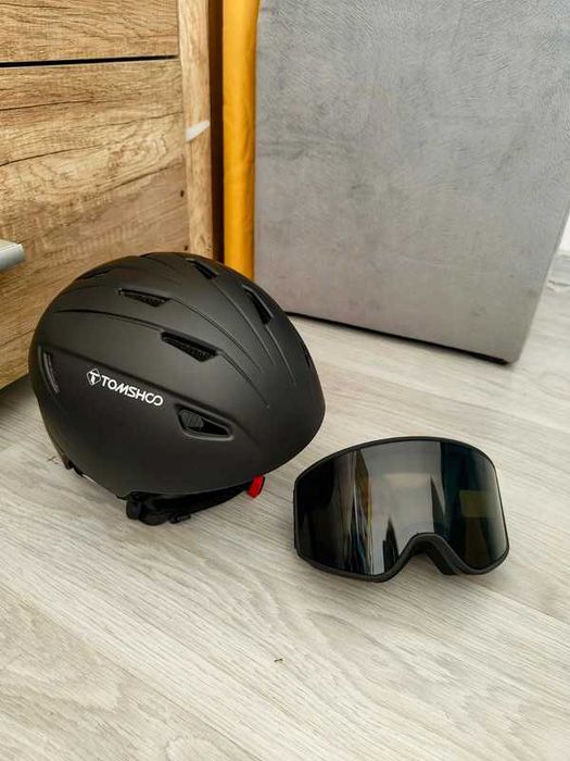 Kask narciarski plus gogle