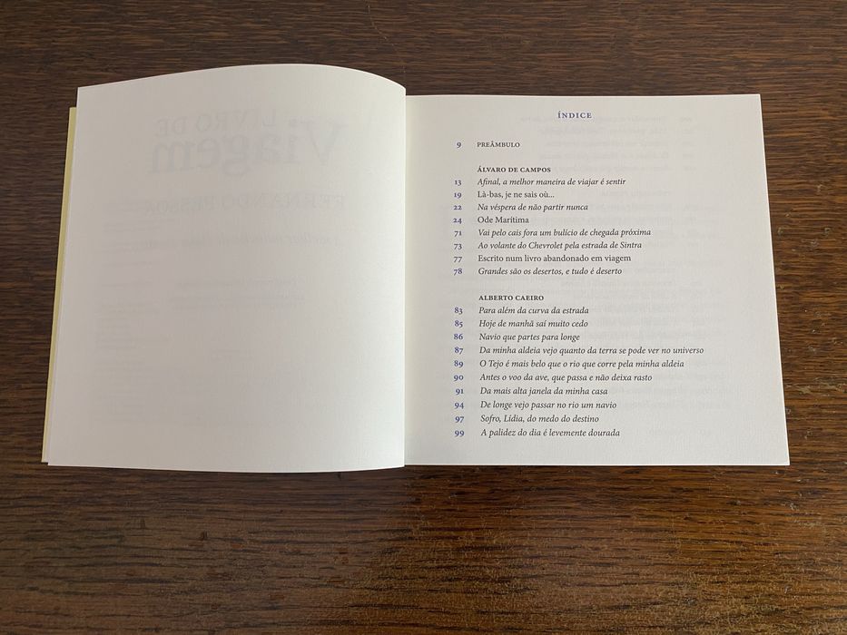 Livro de Viagem de Fernando Pessoa