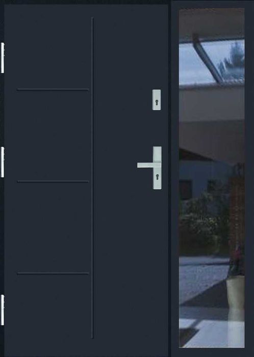 drzwi z naświetlem bocznym 121x209, 131x209, 141x209, 151x209, 161x209