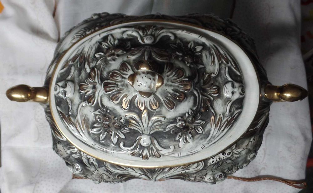 2 Peças Decorativas Fabricante Pereiras Vadado (97878)