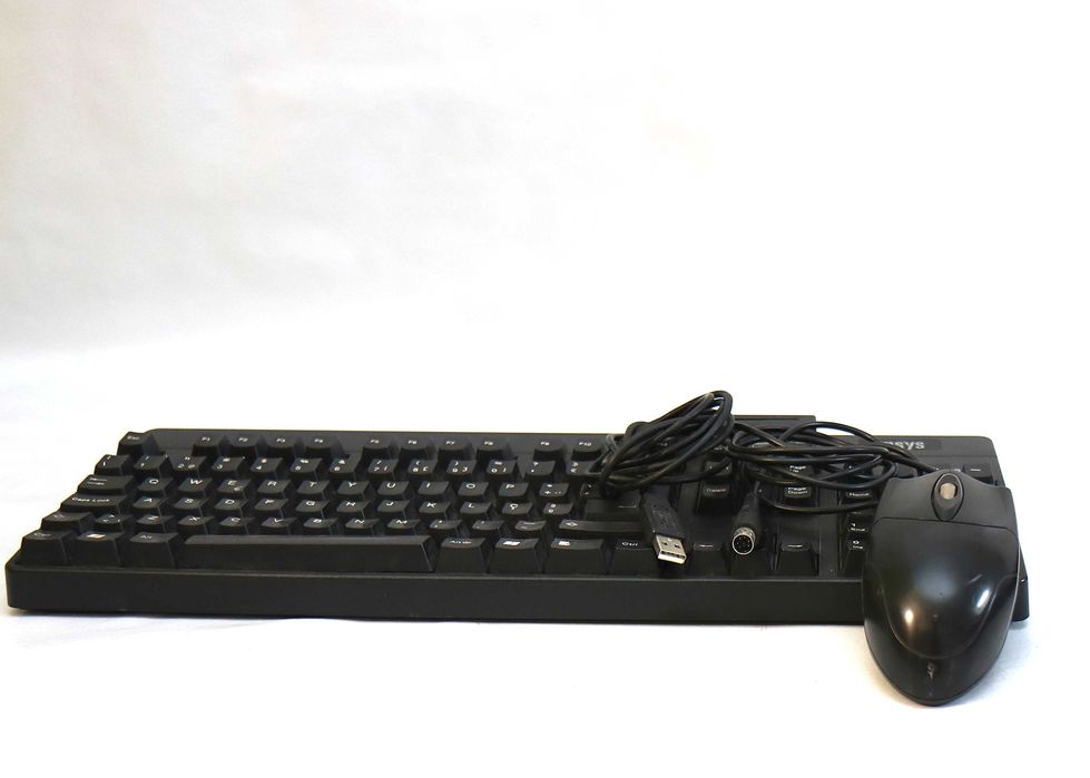 Teclado Insys e rato 3D Ball Mouse