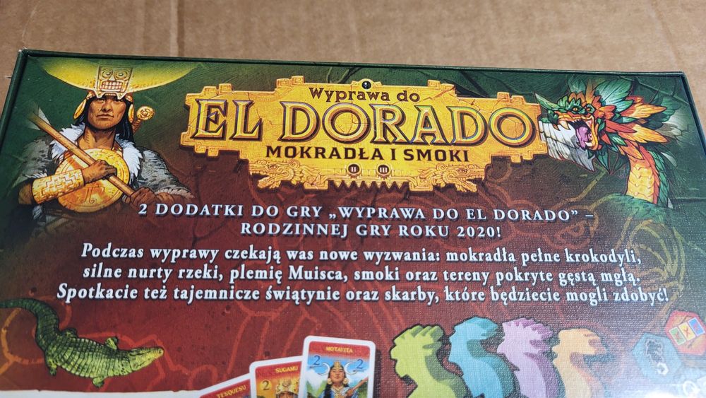 Dodatek do gry Wyprawa do El Dorado - mokradła i smoki