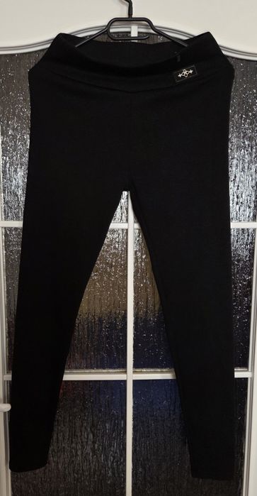 Legginsy Damskie Czarne S/M 28