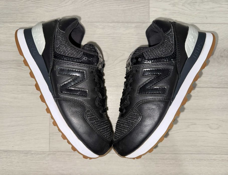 Шкіряні кросівки New Balance 574, оригінал, р-р 36-36,5, уст 23,5 см