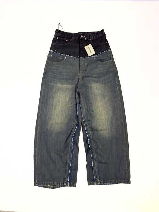 Джинси штаны balenciaga baggy jeans dirty fit зістарені archive M-L