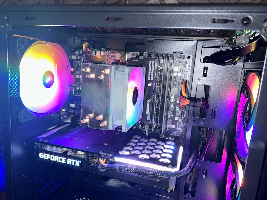 Бесплатная доставка! Игровой ПК Ryzen 5 5600/DDR4 32GB/RTX 3070 8GB