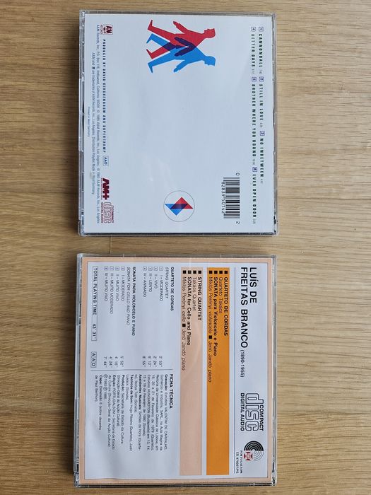 CDs Bocelli, Supertramp, Freitas Branco