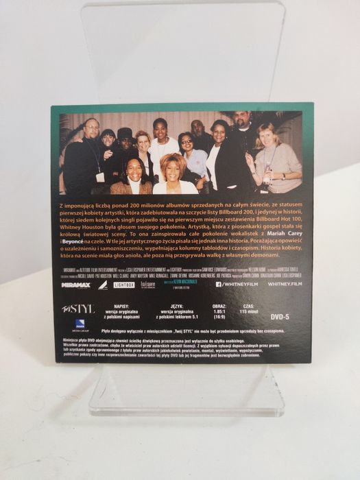 Whitney płyta DVD