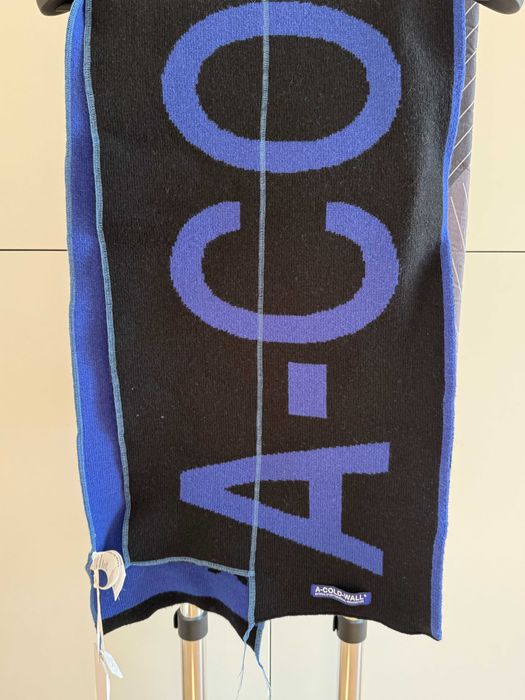 Шарф A Cold Wall ACW Black/Blue ACWUA203 New