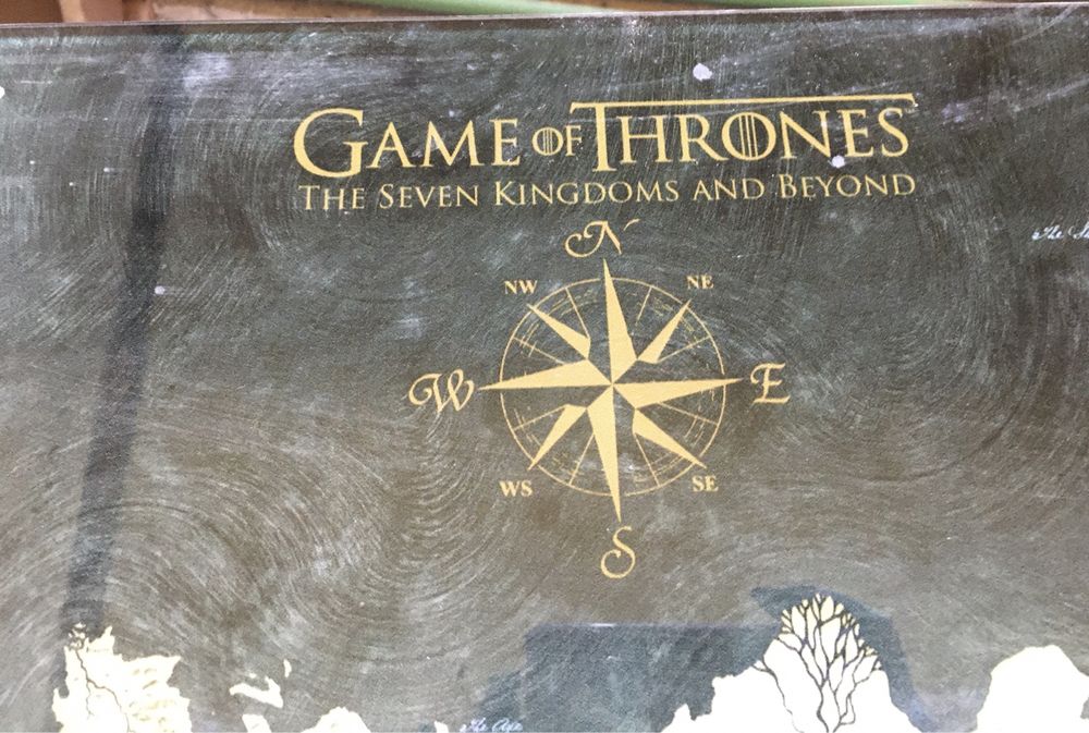 Vendo mapa guerra dos tronos - Game of thrones
