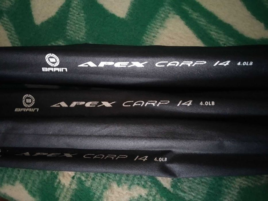 Карпове удилище Brain Apex Carp. Коропове удилище Брейн Апекс Карп
