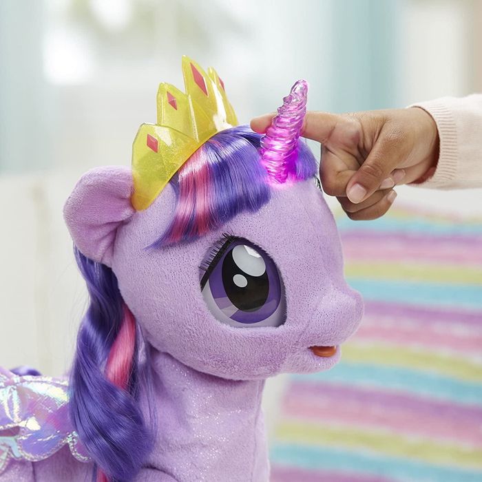 Unicórnio Interativo My Little Pony Movie, Princess Sparkle Plush