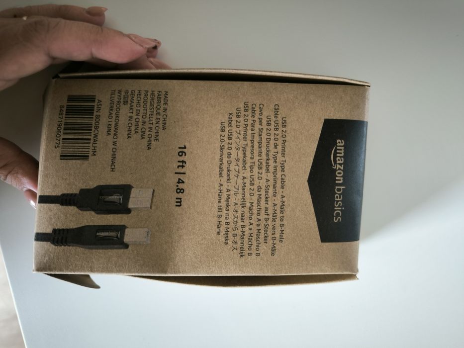 Cabo 2.0 de Tipo USB-A a Tipo USB-B