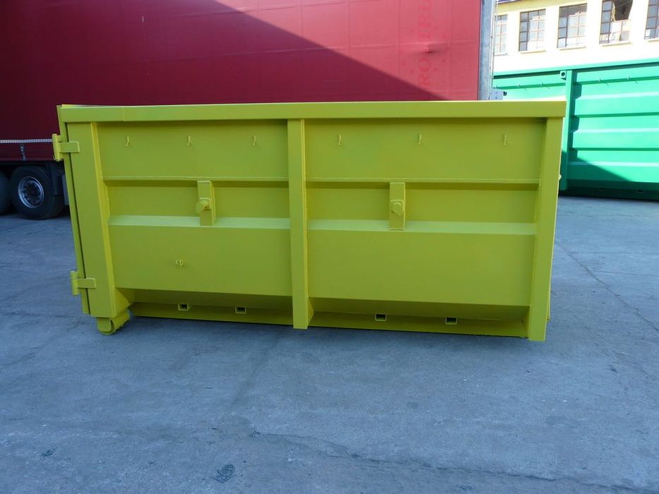 KP 10 otwarty śmietnik kontener hakowy bramowy odpady