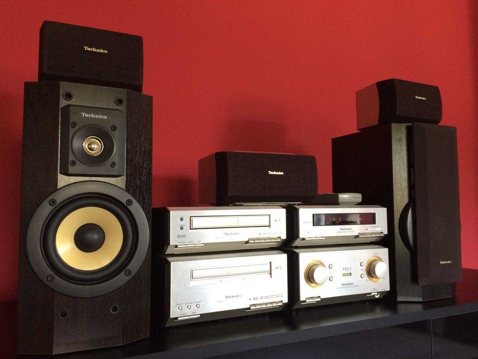 Technics SE-HDV600 wieża DVD Pro Logic VGCA RDS Flagowy model