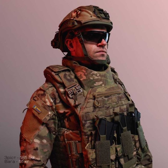 Захист шиї 2 класу ДСТУ Neck Protection ‼️ Мультикам ‼️ Кордура НВМПЕ