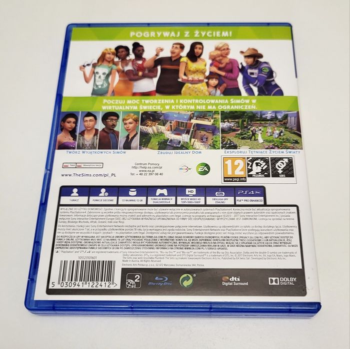 Gra The Sims 4 PL PS4 PS5 Playstation 4 5