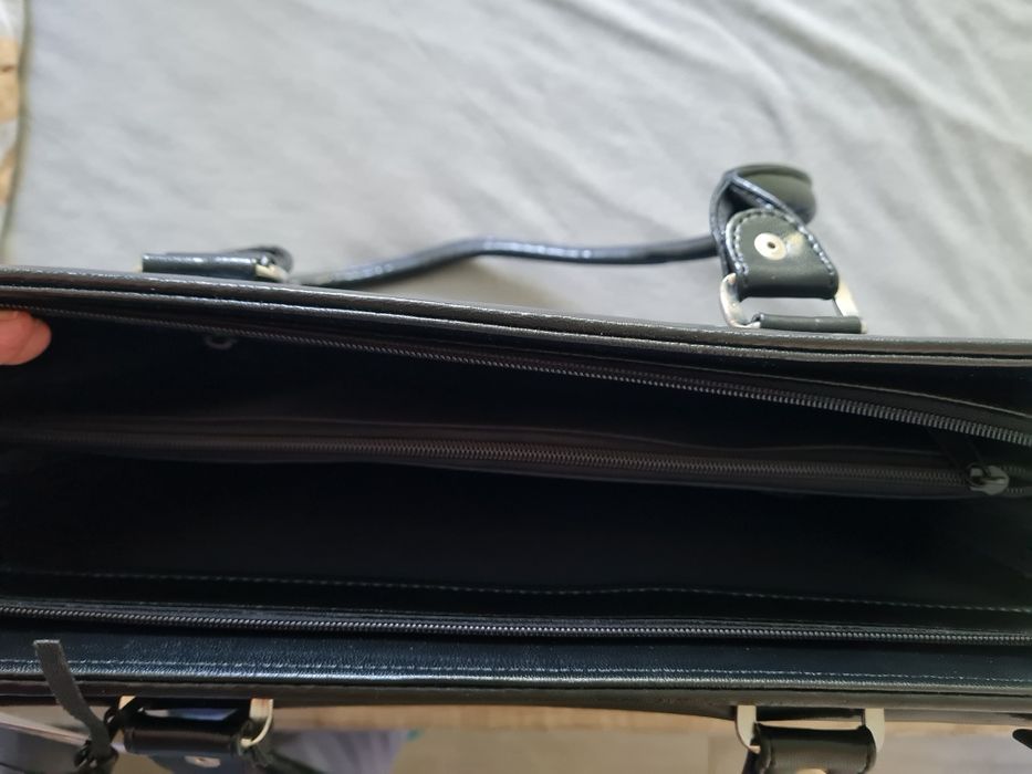 Torebka aktówka A4 skórzana NOWA