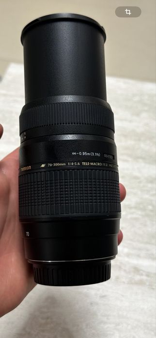 об'єктив Tamron AF 70-300mm f/4-5.6 Di LD Macro 1:2 (модель A17. Nikon