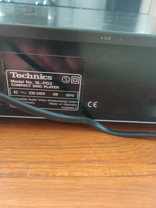 Technics CD SL PG3
