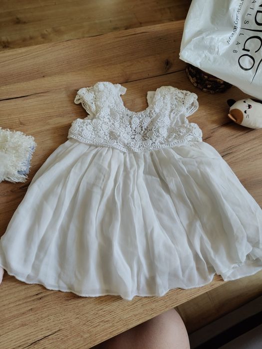 Ubranko na chrzest rozmiar 68