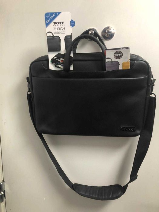 Mala em Pele p/ Portátil - Port Designs Zurich até 15.6" com Etiqueta!64739140631427121